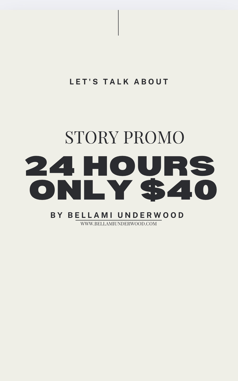 24 Hour Story Promo