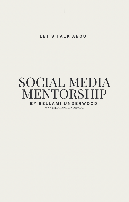 SOCIAL MEDIA MENTORSHIP CONSULTATION CALL